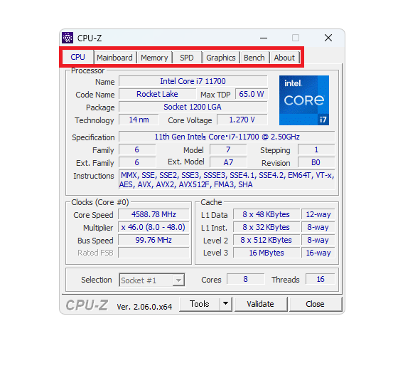 CPU Z」 とは？ 解説及び使い方 - PC Machine Channel